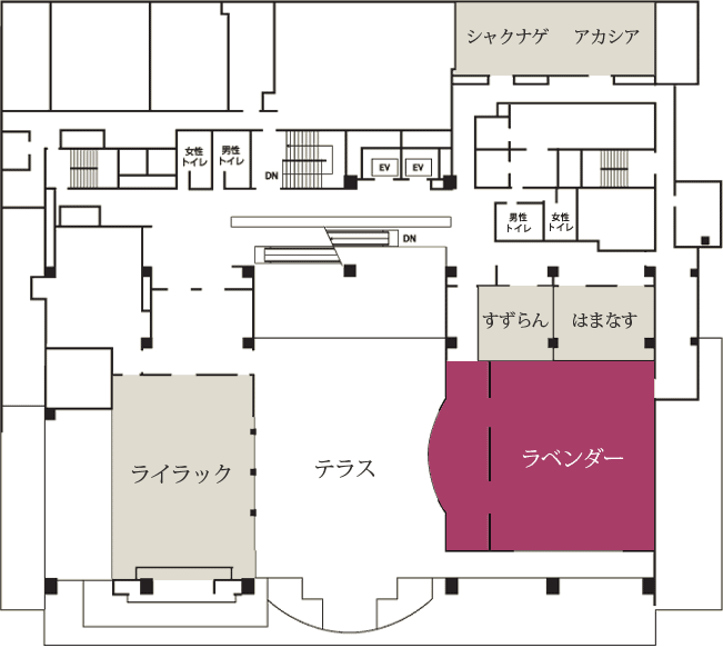 ラベンダー/4F 平面図