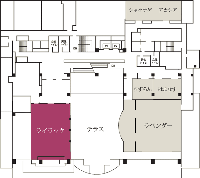 ライラック/4F 平面図